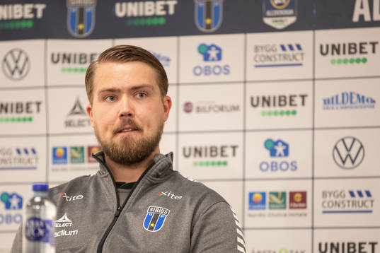 Sirius assisterande tränare Theodor Olsson