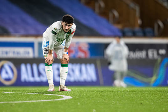 Varbergs Ismet Lushaku deppar