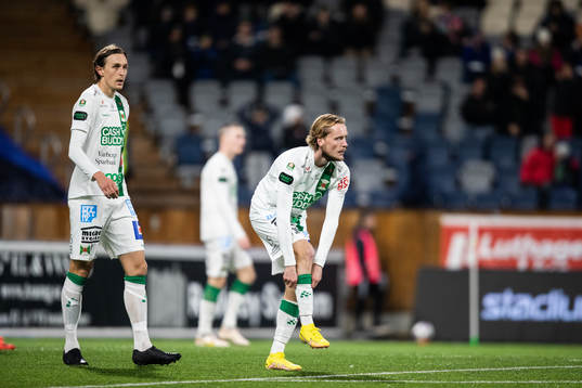 Varbergs Joakim Lindner och Joel Sundström deppar