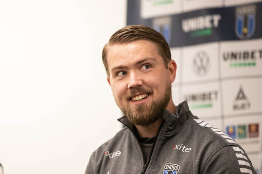 Sirius assisterande tränare Theodor Olsson
