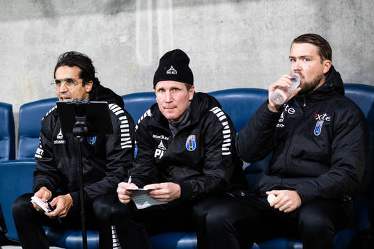 Sirius målvaktstränare Karim Fegrouch, assisterande