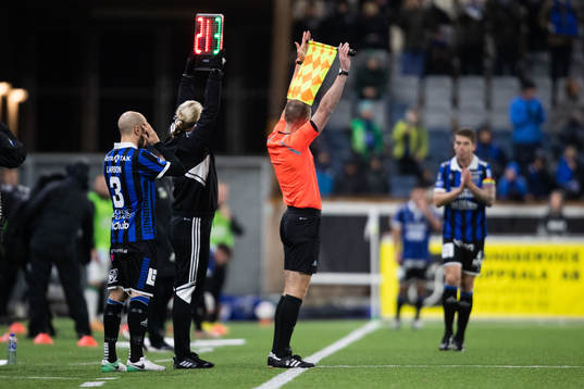 Sirius Karl Larson blir inbytt