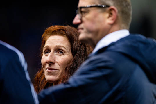 Lise Klaveness, president of the Norwegian Football