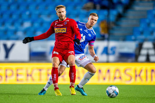Alexander Ruud Tveter of Sandefjord and Eirik Haugan of