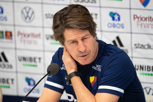 Djurgårdens tränare Thomas Lagerlöf