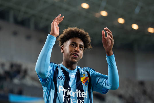 Djurgårdens Isak Alemayehu Mulugeta