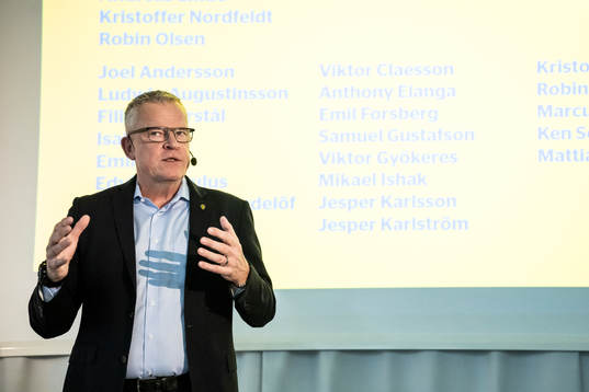 Head coach Janne Andersson of the Swedish national football