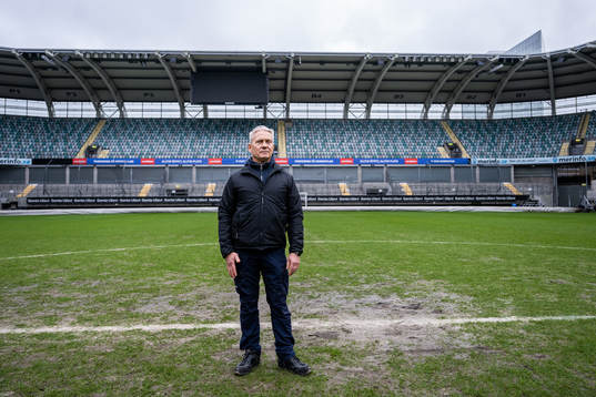 Janne Lungberg, platschef Gamla Ullevi