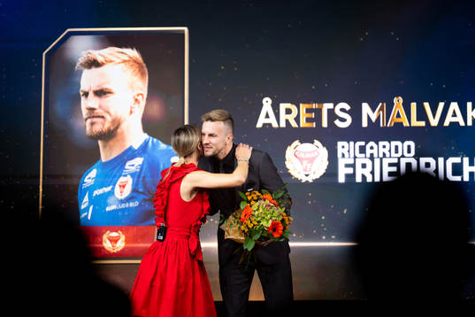 Kalmars målvakt Ricardo Friedrich, Årets målvakt