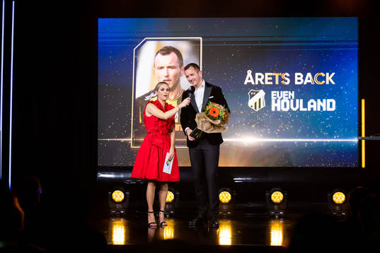 Häckens Even Hovland, Årets back