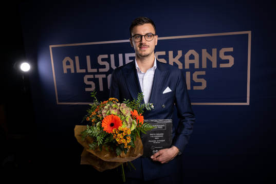 Häckens Alexander Jeremejeff, Årets forward
