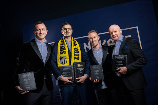 Häckens Even Hovland, Årets back, Alexander Jeremejeff,