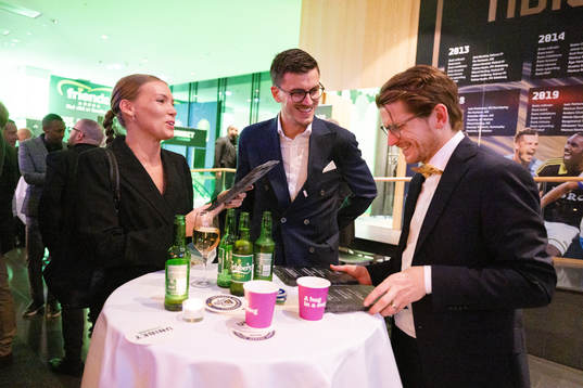 Häckens Alexander Jeremejeff och Erik Friberg