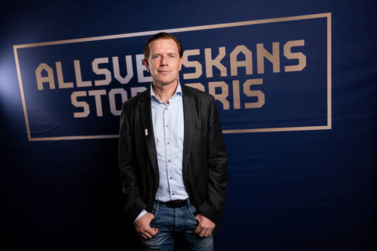 Brommapojkarnas tränare Christer Mattiasson