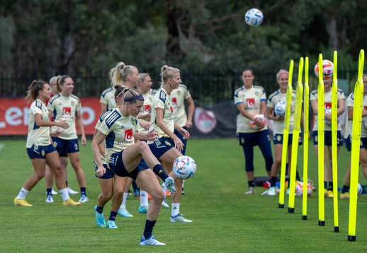 Olivia Schough of the Swedish women's national football team