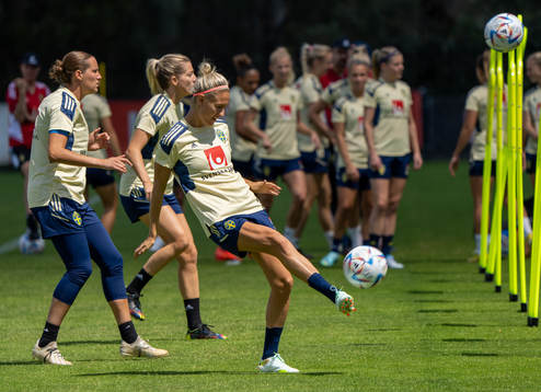 Emma Kullberg of the Swedish women's national football team