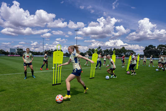 Hanna Lundkvist of the Swedish women's national football