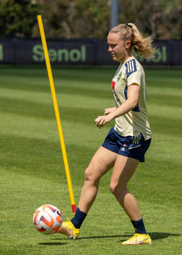 Matilda Vinberg of the Swedish women's national football