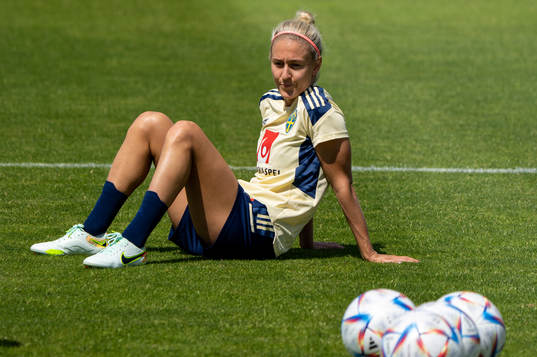 Emma Kullberg of the Swedish women's national football team