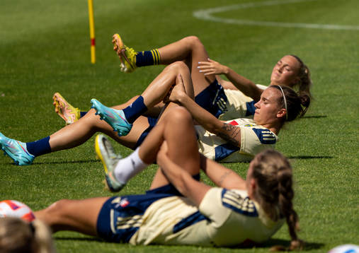 Julia Zigiotti Olme of the Swedish women's national