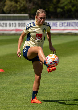 Hanna Lundkvist of the Swedish women's national football