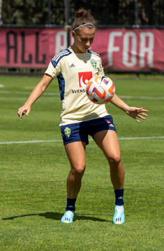 Julia Zigiotti Olme of the Swedish women's national