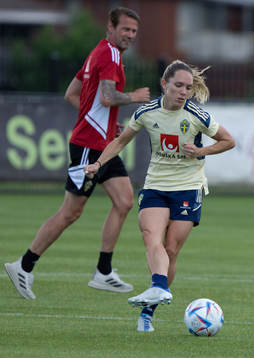 Elin Rubensson of the Swedish women's national football team
