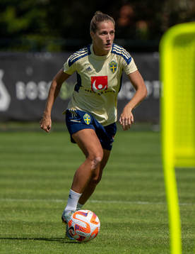 Filippa Angeldahl of the Swedish women's national football