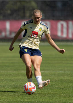 Magdalena Eriksson of the Swedish women's national football