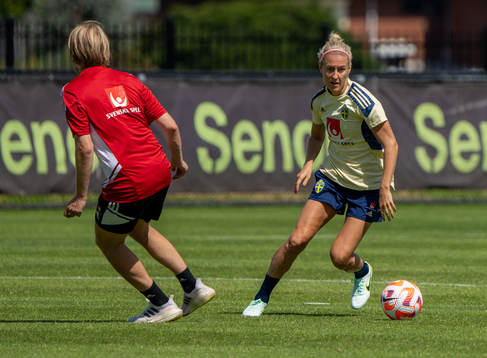 Emma Kullberg of the Swedish women's national football team