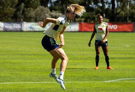 Sofia Jakobsson of the Swedish women's national football