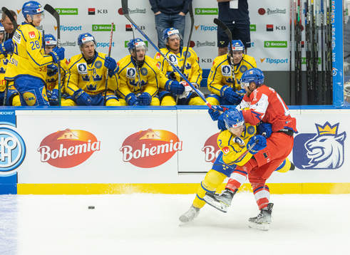 Christian Folin of Sweden and Jiri Smejkal of Czech Republic