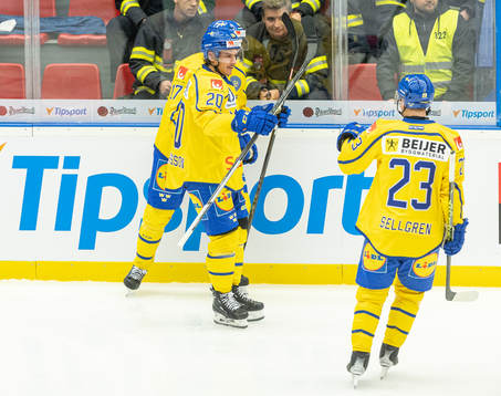 Pär Lindholm, André Petersson and Jesper Sellgren  of