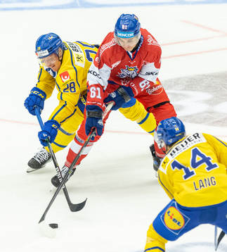 Anton Bengtsson of Sweden and Lubos Horky of Czech Republic
