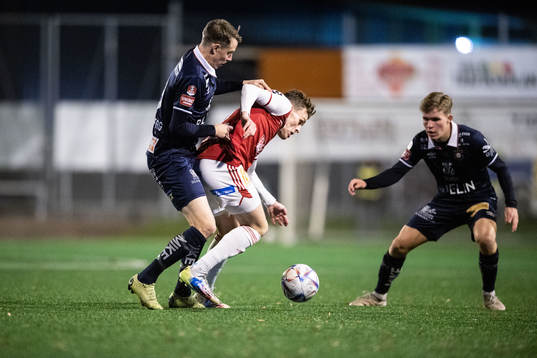 Örgrytes Isak Dahlqvist och Sandvikens IFs Daniel