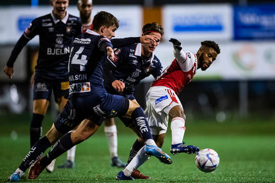 Sandvikens John Junior Igbarumah, Örgrytes Kevin Ackermann