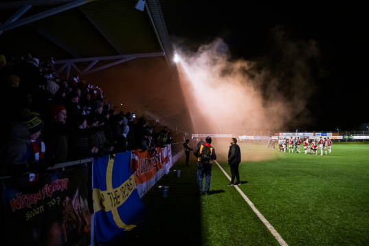 Örgrytes och Sandvikens spelare