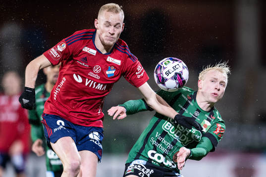 Östers Adam Bergmark Wiberg och Varbergs Andre Boman