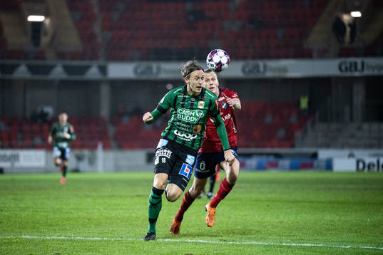 Varbergs Joakim Lindner och Östers Jesper Jonasson
