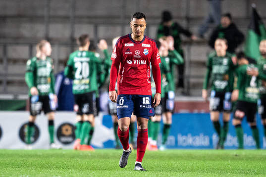 Östers Marc Rochester Sörensen deppar