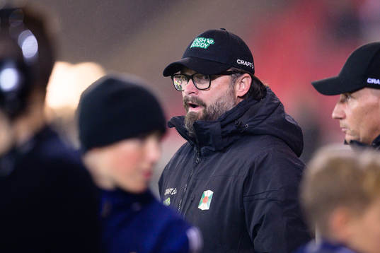 Varbergs huvudtränare Joakim Persson