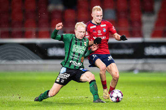 Varbergs Andre Boman och Östers Adam Bergmark Wiberg