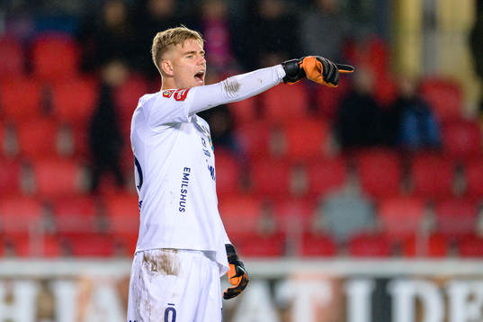 Östers målvakt Mathias Nilsson