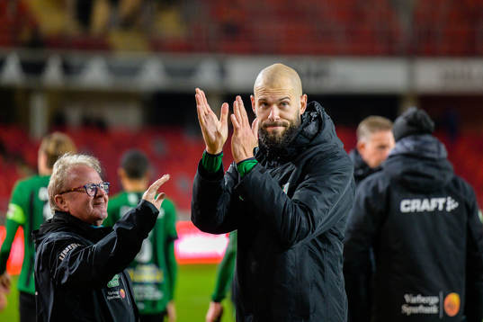 Varbergs Robin Simovic jublar
