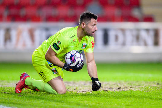 Varbergs målvakt Stojan Lukic