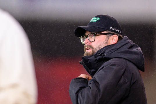Varbergs huvudtränare Joakim Persson