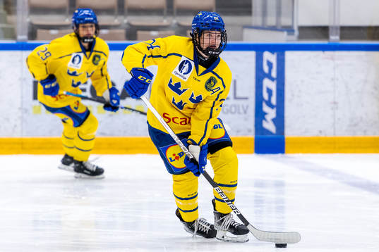 Sveriges Ebba Hedqvist värmer upp