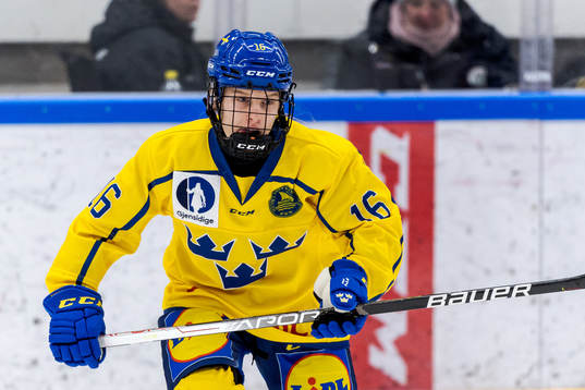 Sveriges Emilia Bergeby Hallbeck värmer upp