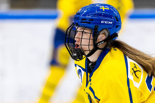 Sveriges Ebba Hedqvist värmer upp