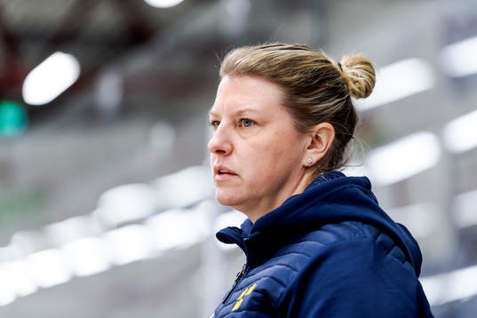 Sveriges assisterande tränare Pernilla Winberg